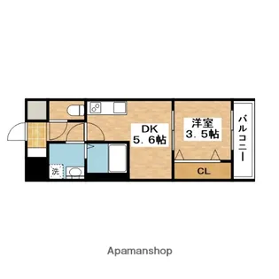 Serie東淀川【4階】の間取り