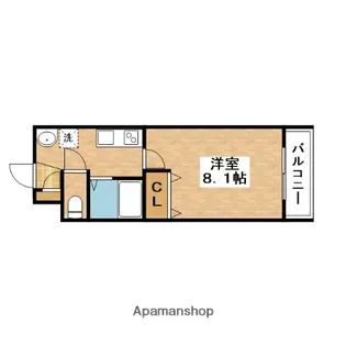 メゾン・ド・正雀【3階】の間取り