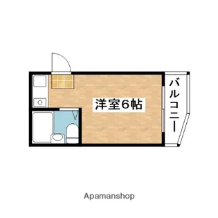 フェリス山手【3階】の間取り