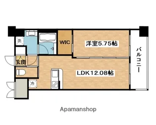 プレジオ東三国【3階】の間取り
