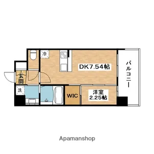 セレニテ江坂エクラ【2階】の間取り