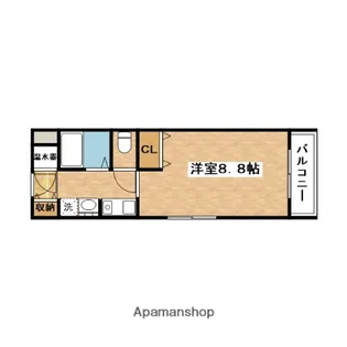 ラ・エスポワール【5階】の間取り