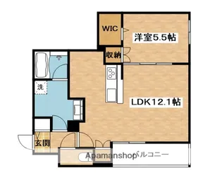 大阪府吹田市昭和町【マンション】の間取り