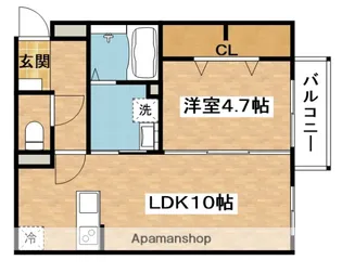 リアコート吹田泉町【2階】の間取り