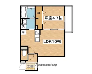 リアコート吹田泉町【2階】の間取り