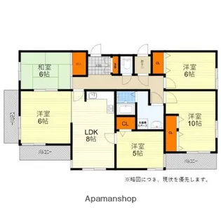 大阪府吹田市千里山西5丁目【マンション】の間取り