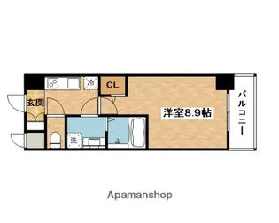 ファーストフィオーレ北大阪リアン【15階】の間取り