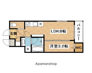 MOVE吹田SOUTH【1階】の間取り