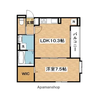グレイス【1階】の間取り
