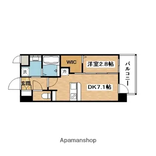 エステムコート新大阪 X VIパルス【2階】の間取り