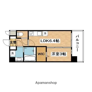 プレサンス東淀川駅前プローシェ【7階】の間取り