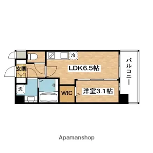 プレサンス東淀川駅前プロ—シェ【2階】の間取り