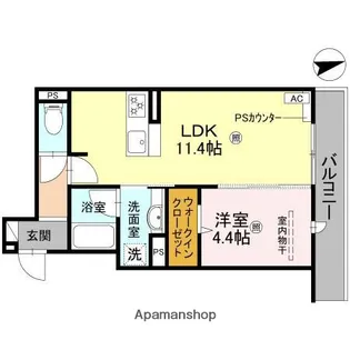 クレッシェンド6【3階】の間取り