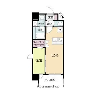 ブランシエスタ南吹田パークサイド【7階】の間取り