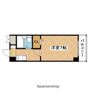 ノルデンハイム豊新【2階】の間取り