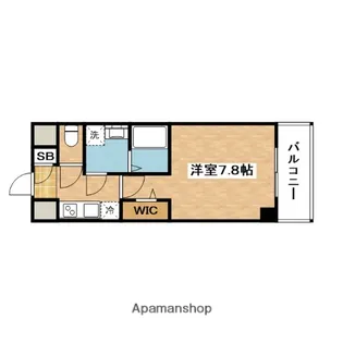 ファーストフィオーレ江坂ラディール【2階】の間取り