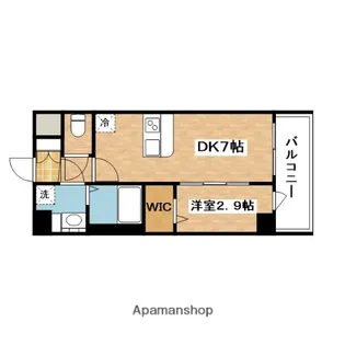 ファーストフィオーレ吹田ウインズテラス【1階】の間取り