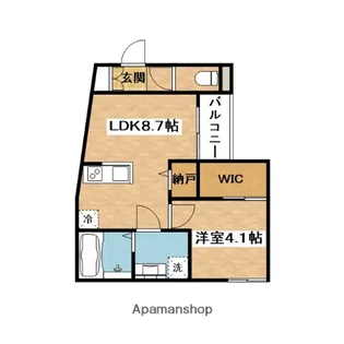 REGALEST千里丘 都【1階】の間取り