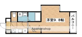 ウィステリアコート正雀【2階】の間取り