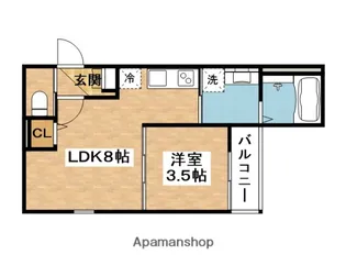 GRAND FORT【3階】の間取り