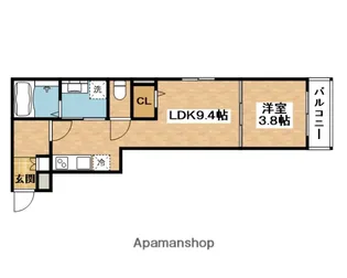GRAND FORT【2階】の間取り