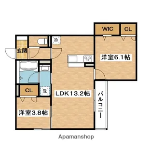 D−RESIDENCE垂水町【3階】の間取り