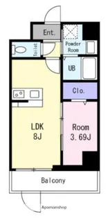GRAN PASEO 江坂【1階】の間取り