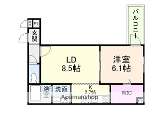 フジパレス GRAND 南茨木【2階】の間取り