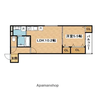 フジパレス ダイドウ2丁目【3階】の間取り