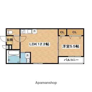 フジパレス ダイドウ2丁目【1階】の間取り