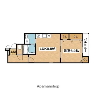 フジパレス ダイドウ2丁目【2階】の間取り