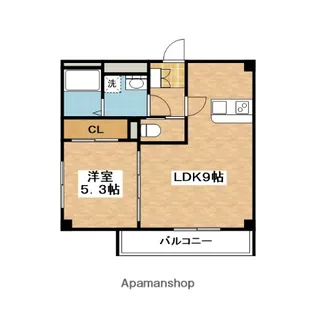 Scala Toyotsu【1階】の間取り