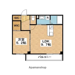 Scala Toyotsu【2階】の間取り