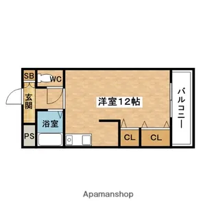 アーネスト山手Ⅰ【3階】の間取り