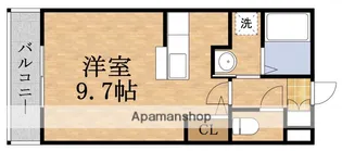 グローフラール【3階】の間取り