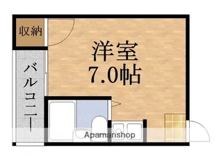 サンクチュアリ21【3階】の間取り