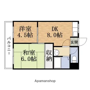 アーバンアイム【2階】の間取り