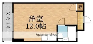 レジデンス都島【2階】の間取り