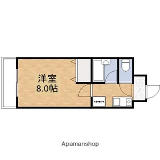 アーバン千林A棟【2階】の間取り