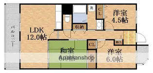 フォレスタ高殿【2階】の間取り