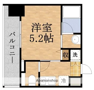 HUGE2【5階】の間取り