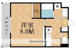 HUGE2【7階】の間取り