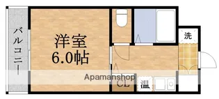 レスポワール東【4階】の間取り