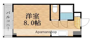 リバーランドビル【2階】の間取り