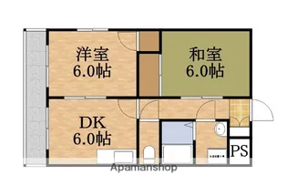 M’プラザ城東・五番館【4階】の間取り