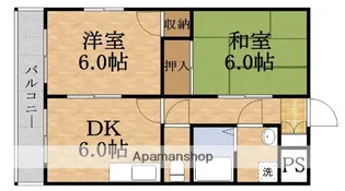 M’プラザ城東・五番館【9階】の間取り