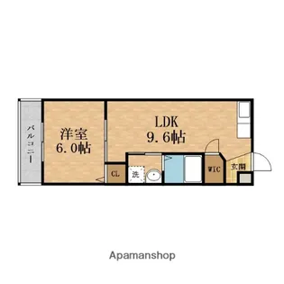 M’プラザ城東・弐番館【1階】の間取り