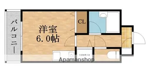 1Rの間取り画像