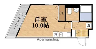 シャトーアスティナ京橋ラルゴ【5階】の間取り