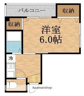 ラ・メールうつみ【3階】の間取り